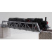 Ocelový příhradový most, bez pilířů, TT, KB model 4411