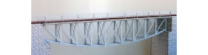 Stavebnice, most Vlastějovice (rybí břicho), TT, KB model 4413