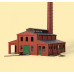 Kotelna s komínem, H0, Auhagen 11431