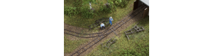 Atrapy kolejí polní drážky, TT, Auhagen 43701