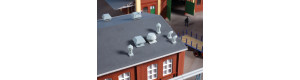 Střešní větrání, ventilace, H0, Auhagen 80103