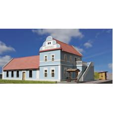 Stavebnice hostince, modrá barva, TT, IGRA MODEL 180014