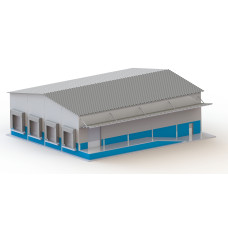 Skladovací hala, TT, IGRA MODEL 230016