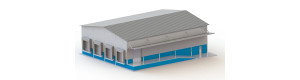 Skladovací hala, TT, IGRA MODEL 230016