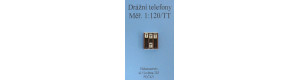 Drážní telefon - skříňka, 4 kusy, TT, ES Pečky 19212