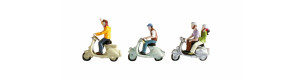 Jezdci na skútru, H0, Noch 15910