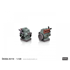 Stavebnice motoru Škoda 2S110, TT, Body TTd008