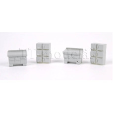 Pracovní stůl s pořadačem, 2 kusy, hotový, TT, ES Pečky 19346