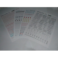 Staniční nápisy, H0, DK model H00952