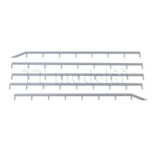 Silniční svodidla, 5 kusů, H0, ES Pečky 23453