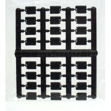 Doplňková sada kanystrů na PHM pro nákladní automobily, černé, TT, Haedl 910041-02