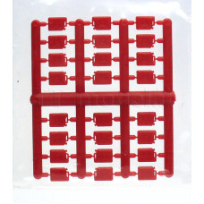 Doplňková sada kanystrů na PHM pro nákladní automobily, červené, TT, Haedl 910041-06