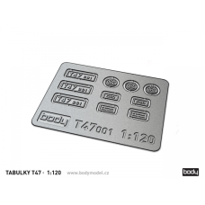 Tabulky T 47.017, TT, Body TTTab004-017