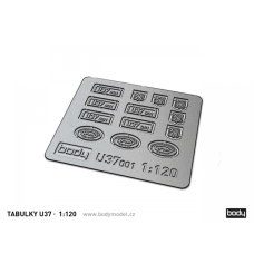 Tabulky U 37.004, TT, Body TTTab007-004