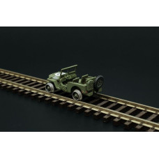 Kolejový Jeep, 2 kusy, TT, Hauler HTT120084