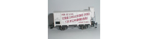 Stavebnice chladicího vozu na pivo ČSD, Strassmannovo pivo Moravská Ostrava, TT, DK model TT0657