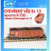 Stavebnice otevřeného vozu Es 13, ČSD, TT, SDV 12031