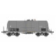 Stavebnice kotlového vozu Zaes, ZSSK, šedý, VI. epocha, TT, IGRA MODEL 96101014