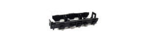 Náhradní díl, kryt s maskami podvozků Nohab, černý, TT, Tillig 300642