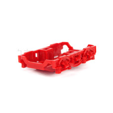 Náhradní díl, kryt podvozku tendru pro lokomotivu BR 01, červený, TT, Tillig 301153