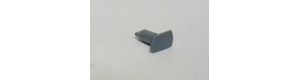 Náhradní díl, nárazník pro vozy Eurofima a m-vozy Tillig, levý, šedý, TT, Tillig 301718