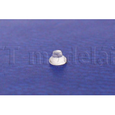 Náhradní díl, čočka do plynové svítilny pro parní loko, plastový výlisek, TT, Tillig 303687