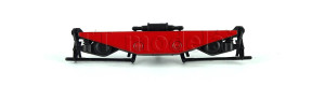 Náhradní díl, maska podvozku na lokomotivu T 435 ČSD "Agrárník", červená, TT, Tillig 521090