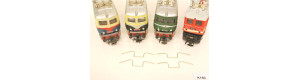 Kontakty pro lokomotivy Zeuke E 499 „Bobina“, YC1, BR242/E42, BR211/E11, 4 kusy, TT, KaModel KAMK150