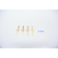 Kontakty pro lokomotivy BR 86, 455 ČSD BTTB, 4 kusy, TT, KaModel KAMK19/4x