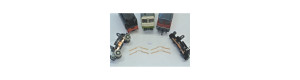 Kontakty pro lokomotivy BR 130, T 679.2, E 499, ES 499 Piko, 4 kusy, H0, KaModel KAMK54A