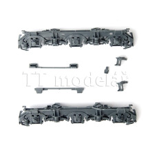 Náhradní díl, masky podvozku s doplňky na Sergeje Roco, TT, Roco 142003