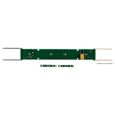 Osvětlení pro úzkorozchodné osobní vozy, 7 a 8 oken o délce 167 mm, H0e/m, Tillig 08813