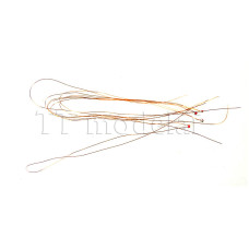 Dioda SMD červená 1,2x1,2 mm s vodičem 19 cm, ES Pečky 19783