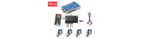 Sada SmartSwitch pro pohon výhybek a příslušenství, Peco PLS-100