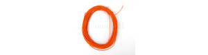 FLEXL10 O kabel 10 m oranžový, průřez 0,05 mm, Zimo FLEXL10O