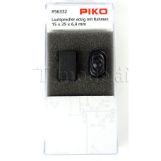 Reproduktor hranatý s rámem, 4 Ohm/0,5 W, pro 4.1 Decoder Sound, Piko 56332