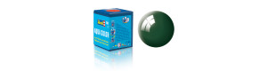 Barva akrylová, leská zelenomodrá, 18 ml, Revell 36162