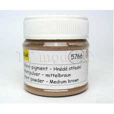 Pigment práškový, hnědá střední, 50 ml, Polák 5766
