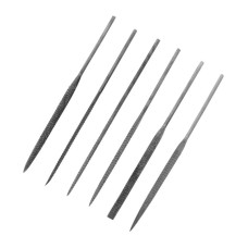 Jehlové rašple, 6 různých kusů, Modelcraft PFL6006