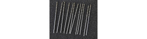 Vrták č. 61 o průměru 0,99 mm, 12 kusů, Proedge 58061, Excel 50061