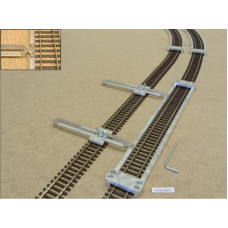 Šablona pro pokládání kolejí, rovná, pro koleje H0 ROCO LINE flexi, délka 300 mm, H0, KaModel H0/R/L300/C1