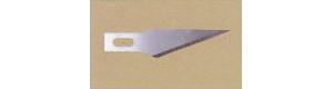 Čepele č. 11, špičatá přímá (5 kusů), Proedge 40011, Excel 20011