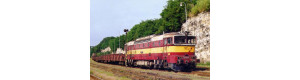 Pohlednice, motorová lokomotiva 750.311 v Bakově n. Jizerou - červenec 2004, Corona CPV030