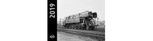 Nástěnný kalendář 2019 - parní lokomotivy, DOPRODEJ, Corona CPK035