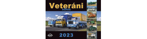 Kalendář nástěnný 2023, A3, "Veteráni silnic", Jiří Šmíd, Corona