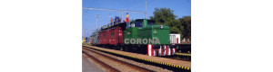 Pohlednice, motorová lokomotiva T334.0922 ve stanici Sliač - srpen 2005, Corona CPV010