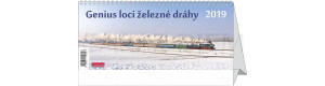 Stolní kalendář Genius loci železné dráhy 2019, Carpe Diem