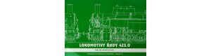 Lokomotivy řady 423.0 - výkresy, náčrtky, Miloš Kratochvíl, Vydol