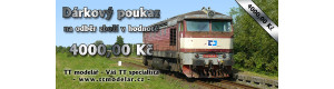 Dárkový poukaz za 4000 Kč, TT modelář TTM-DP4000